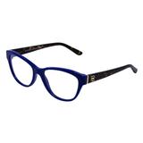 Óculos de Grau Ralph Lauren Feminino RL6145 C5547 - Acetato Azul, Tartaruga