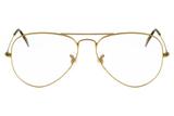 Óculos de Grau Ray Ban Aviador RX6049L 2500/55 Dourado
