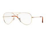 Óculos de Grau Ray Ban Aviator RX6049L 2500-55