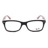 Óculos de Grau Ray Ban Highstreet RB5228 Preto Transparente