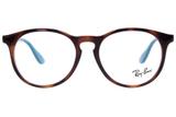 Óculos de Grau Ray Ban Junior RY1554 3728/48 Tartaruga/Azul