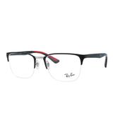 Óculos de Grau Ray Ban Masculino Fio de Nylon RX6428 2997 - Acetato Preto