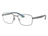 Óculos De Grau Ray Ban Masculino Metal RB6423 2502 Tam. 55 - Ray ban original
