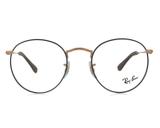 Óculos de Grau Ray Ban Round Metal RX3447V 2975-50