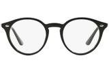 Óculos de Grau Ray Ban RX2180V 2000/49 Preto Brilhante