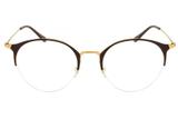 Óculos de Grau Ray Ban RX3578V 2905/50 Dourado/Marrom