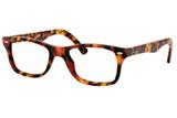 Óculos de Grau Ray Ban RX5228 5712/53 Havana Marrom/Cinza