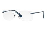 Óculos de Grau Ray Ban RX6415L 2925/54 Azul Acetinado