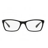 Óculos de Grau Ray Ban RX7033 2000 Preto Polido Lentes Tam 52 - Ray-ban