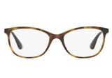 Óculos de Grau Ray Ban RX7106 5999 Tartaruga Lentes Tam 53 - Ray-ban
