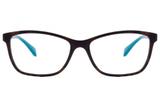 Óculos de Grau Ray Ban RX7108L 5825/53 Turquesa Brilhante/Tartaruga