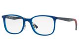 Óculos de Grau Ray Ban RX7142 5761/52 Azul Transparente