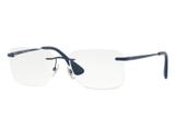 Óculos de Grau Ray Ban Sem Aro Grafite RB6415L 2553 Tam. 54 - Ray ban original