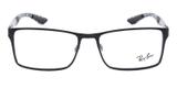 Óculos de Grau Ray Ban Tech RB8415 Preto Fosco Carbon Fiber - Ray-ban