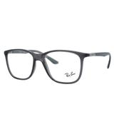 Óculos de Grau Ray Ban Unissex RX7143 5620 - Acetato Cinza Transparência