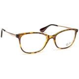 Óculos de Grau RX7106L Marrom - U / 99 / 0 - Ray ban