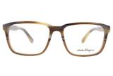 Óculos de Grau Salvatore Ferragamo SF2738 217/56 Marrom Mesclado