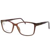 Óculos de Grau Stepper Feminino Titanium SI-30094 F110 - Marrom