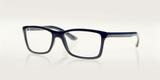 Óculos de Grau Tecnol TN3021 D687 Azul Lente Tam 53