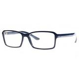 Óculos de Grau Tecnol TN3023 D782 Azul Lente Tam 53