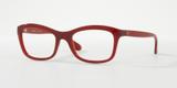 Óculos de Grau Tecnol TN3025 D633 Vermelho Lente Tam 50