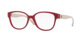 Óculos de Grau Tecnol TN3039 E772 Vermelho Branco Lente Tam 53