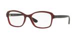 Óculos de Grau Tecnol TN3049 F687 Vermelho Translúcido Lente Tam 52