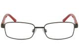 Óculos de Grau Tigor T Tigre VTT049 C3/47 Preto/Vermelho