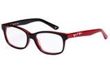 Óculos de Grau Tigor T Tigre VTT079 C05/48 Preto/Vermelho