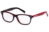 Óculos de Grau Tigor T Tigre VTT084 C02/46 Preto/Vermelho