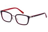 Óculos de Grau Tigor T Tigre VTT086 C02/48 Azul/Vermelho