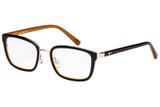 Óculos de Grau Tigor T Tigre VTT086 C03/48 Preto/Caramelo