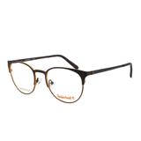 Óculos de Grau Timberland Unissex TB1613 049 - Metal Marrom e Laranja