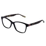 Óculos de Grau Victor Hugo Feminino VH1724 COL.0700 - Acetato Preto