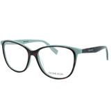 Óculos de Grau Victor Hugo Feminino VH1772 01GL - Acetato Verde e Tartaruga Marrom