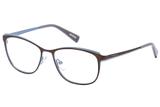 Óculos de Grau Victor Hugo VH1255 08TG/54 Marrom/Azul