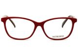 Óculos de Grau Victor Hugo VH1737 09EZ/53 Vermelho/Tartaruga