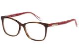 Óculos de Grau Victor Hugo VH1766 09AJ/53 Tartaruga/Vermelho