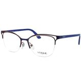 Óculos de Grau Vogue Feminino VO4087L 5080 - Metal e Acetato Roxo