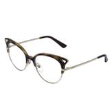 Óculos de Grau Vogue Feminino VO5138 CW656 - Acetato Tartaruga e Metal