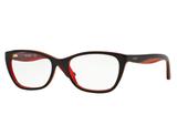 Óculos de Grau Vogue Preto / Vermelho VO2961 2312 Tam.53 - Vogue original