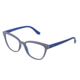 Óculos de Grau Vogue Unissex VO5202L C2594 - Acetato Cinza e Azul