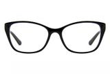 Óculos de Grau Vogue VO5190L W44/54 Preto Brilhante