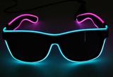 Óculos de LED para Festas, Casamentos, Baladas - Lente Escura - Nectar store