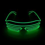 Óculos de LED para Festas, Casamentos, Baladas - Lente Persiana - Nectar store