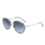 Óculos De Sol Azul Demi E Prata C0090F9186 Colcci