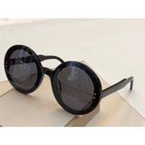 oculos de sol bottega veneta redondo preto