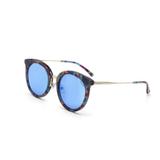 Oculos De Sol Colcci C0075 Demi Azul Brilho Com Dourado Brilho L