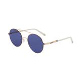 Óculos De Sol Colcci C0100 Dourado Brilhante Lente Azul