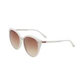 Óculos De Sol Colcci C0128 Creme Lente Marrom Degradê